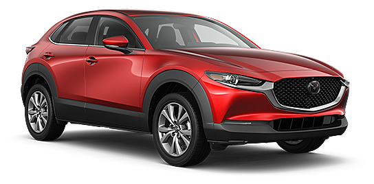 Soul Red Crystal Metallic Mazda CX-30 GS