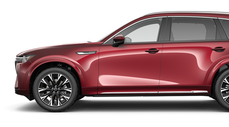 Driver's side profile of CX-90 Inline 6 Turbo.